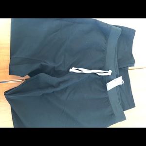 Figs Livingston black scrub pants XL Tall NWT